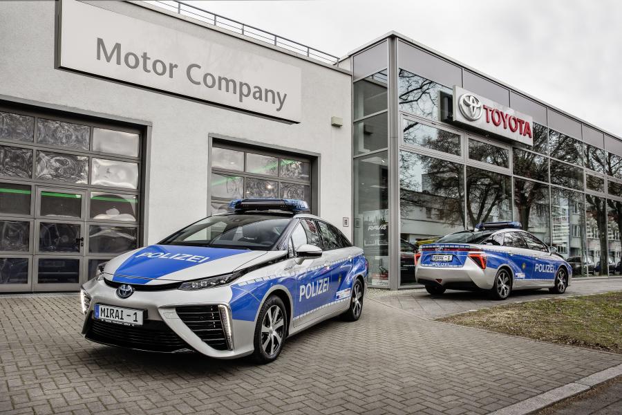  Toyota Mirai Polizei 2020 года  (фото 9 из 9)